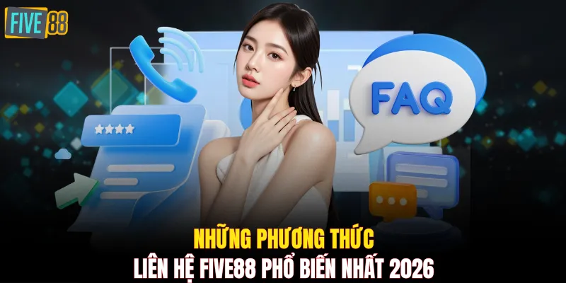 Những phương thức liên hệ FIVE88 phổ biến nhất 2026